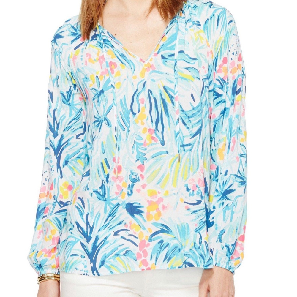 Lilly Pulitzer Willa long sleeve top